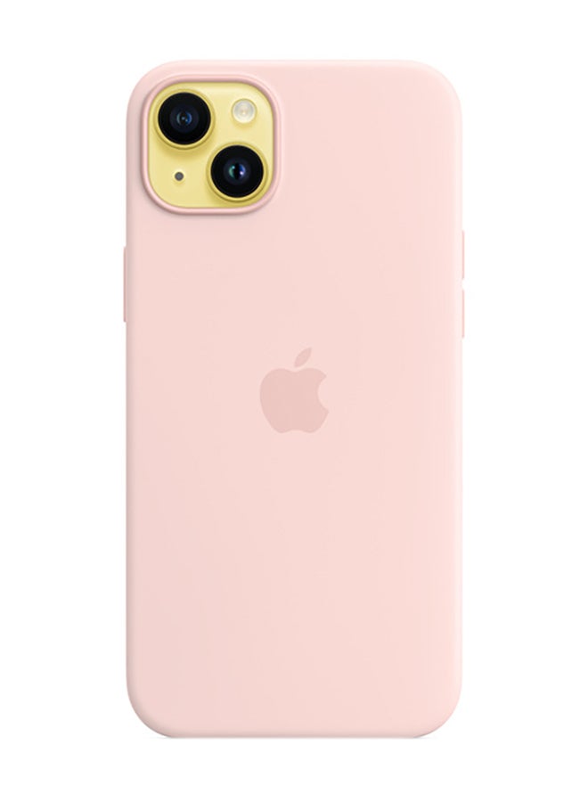 Apple Renewed - iPhone 14 Plus Silicone Case With MagSafe - Chalk Pink  - Image 3