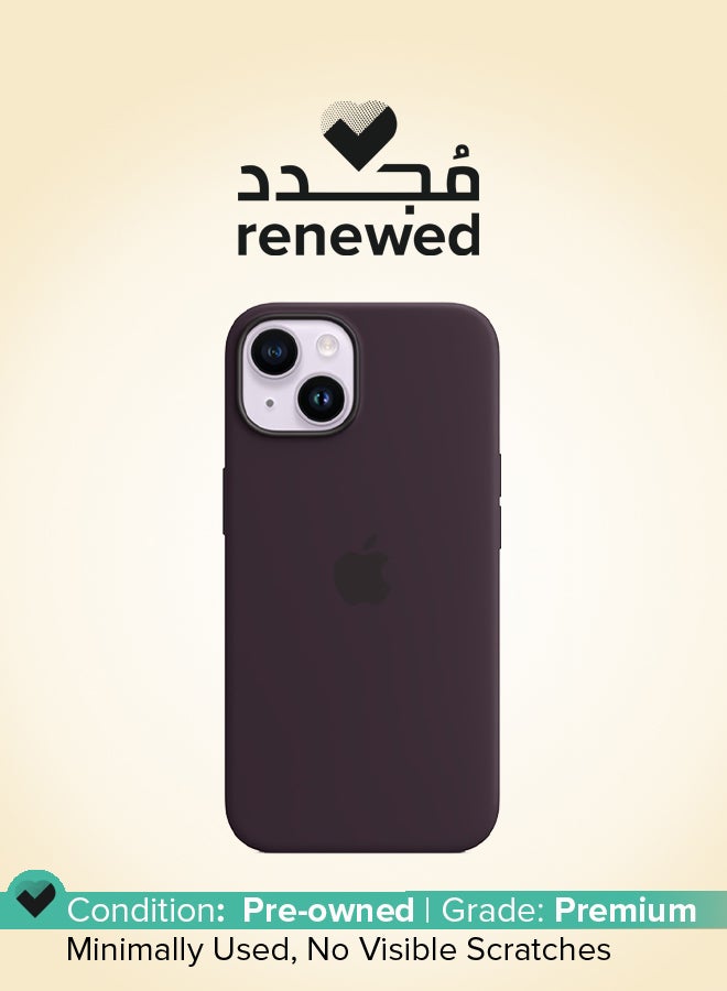 Apple Renewed - iPhone 14 Silicone Case With MagSafe - Elderberry  - Image 1