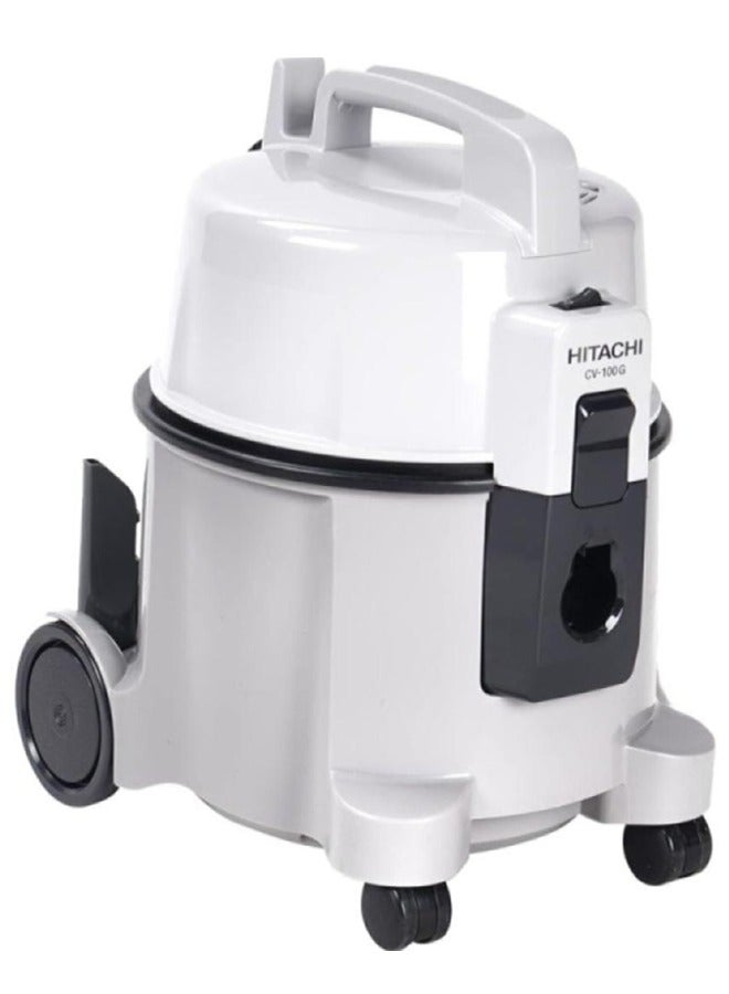 هيتاشي Pot Series Vacuum Cleaner, 7.5L Dust Capacity, Rug-Floor Nozzle, Suction Control, Cloth Filter 7.5 L 1600 W CV-100PPGGSA Platinum Gray  - Image 4