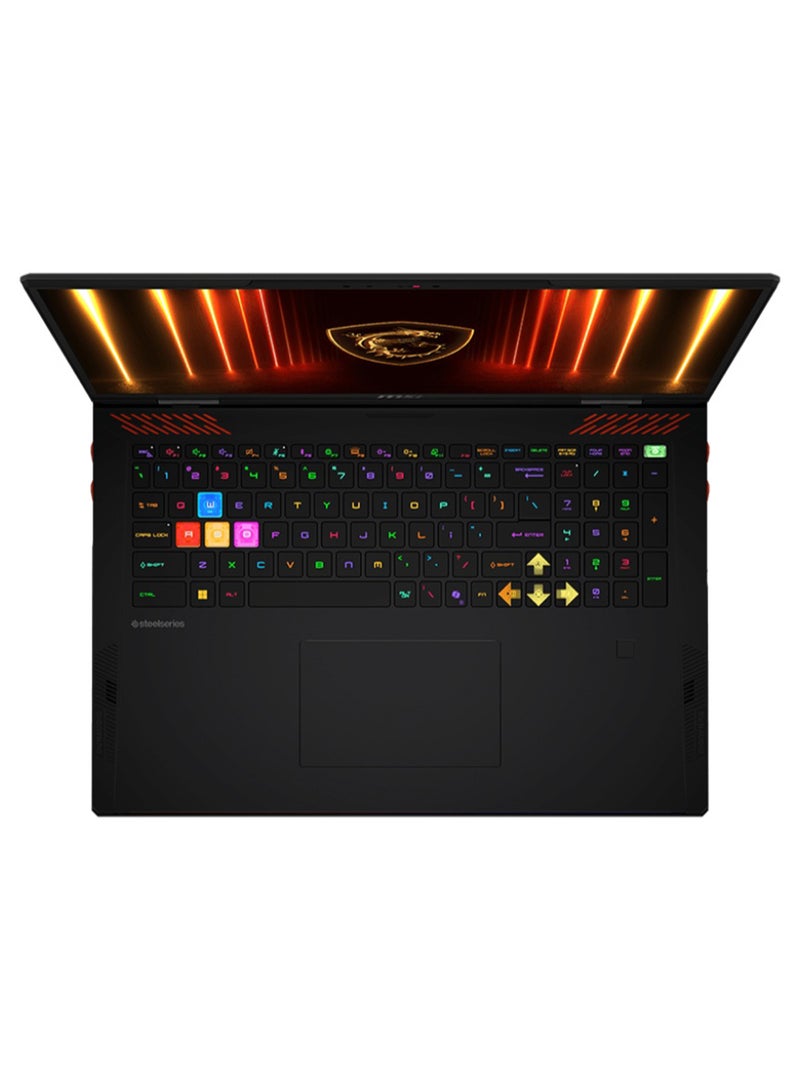 MSI Raider A18 HX A9WIG Laptop With 18-Inch UHD+ Display, AMD Ryzen 9-9955HX3D Processor/64GB RAM/2TB SSD/16GB Nvidia Geforce RTX 5080 Graphics Card/Windows 11 Home English/Arabic CORE BLACK  - Image 2