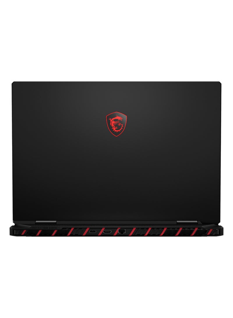 MSI Raider A18 HX A9WIG Laptop With 18-Inch UHD+ Display, AMD Ryzen 9-9955HX3D Processor/64GB RAM/2TB SSD/16GB Nvidia Geforce RTX 5080 Graphics Card/Windows 11 Home English/Arabic CORE BLACK  - Image 4