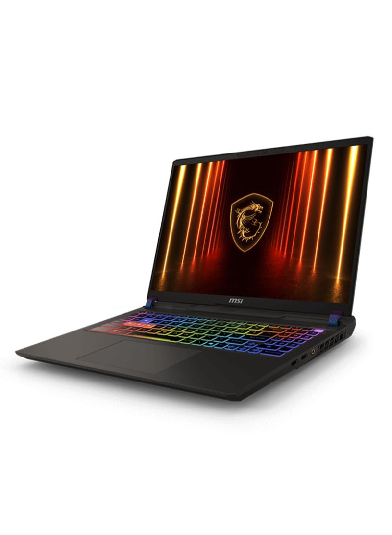 MSI Vector 16 HX AI A2XWHG Laptop With 16-Inch QHD+ Display, Intel Ultra 9 275Hx Processor/32GB RAM/1TB SSD/12GB Nvidia Geforce RTX 5070Ti Graphics Card/Windows 11 Home English/Arabic COSMOS GRAY  - Image 4