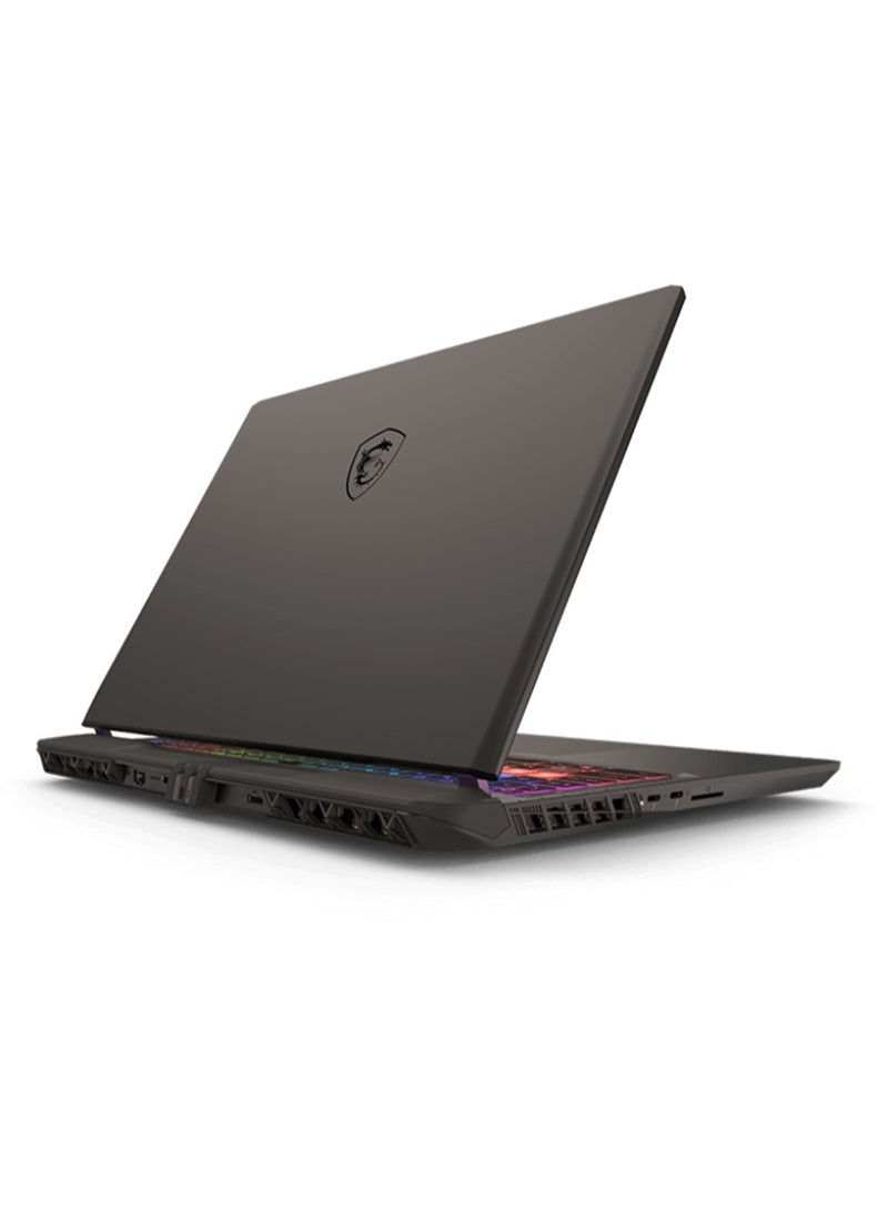 MSI Vector 16 HX AI A2XWHG Laptop With 16-Inch QHD+ Display, Intel Ultra 9 275Hx Processor/32GB RAM/1TB SSD/12GB Nvidia Geforce RTX 5070Ti Graphics Card/Windows 11 Home English/Arabic COSMOS GRAY  - Image 5