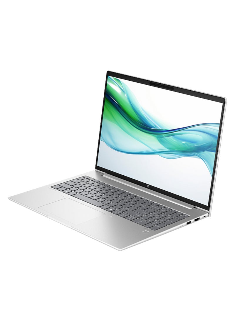 ProBook 460 G11 Laptop With 16-Inch WUXGA(1920X1200) Display, Core Ultra 7-155H Processor/16GB RAM DDR5/512GB SSD/4GB Nvidia GeForce RTX 2050 Graphics Card/DOS(Without Windows)/ English/Arabic Silver