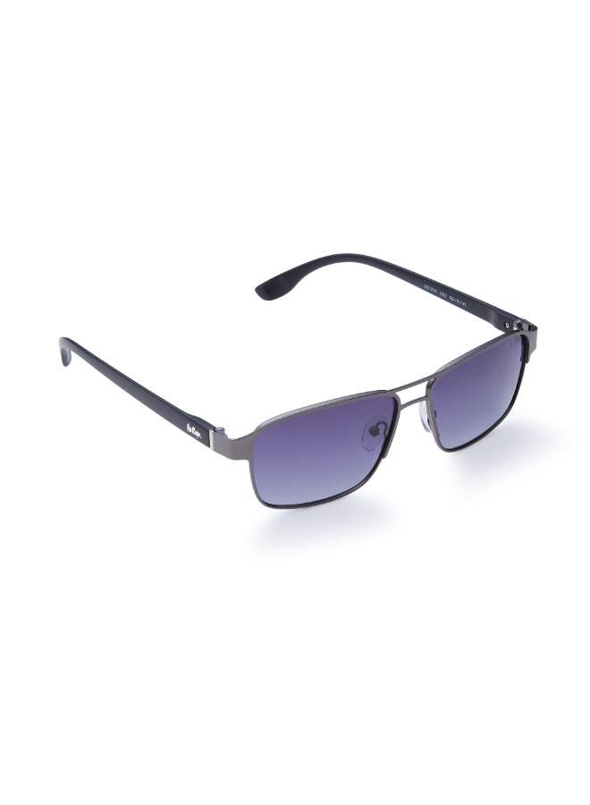 لي كوبر Men's Polarized Sunglasses G15 Frame Matte Gun Mirror Lens 55mm  - LC1214C02  - Image 4