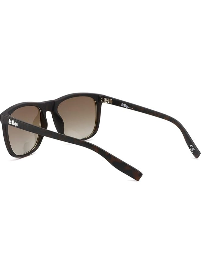 لي كوبر Women's Polarized Sunglasses DEMI Frame GR.Brown Mirror Lens 5mm  - LC1006C03  - Image 3