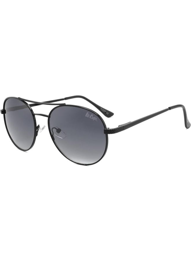 لي كوبر Polarized Sunglasses Black Frame Gradient Grey Mirror Lens 54mm  - LC1035C02  - Image 1