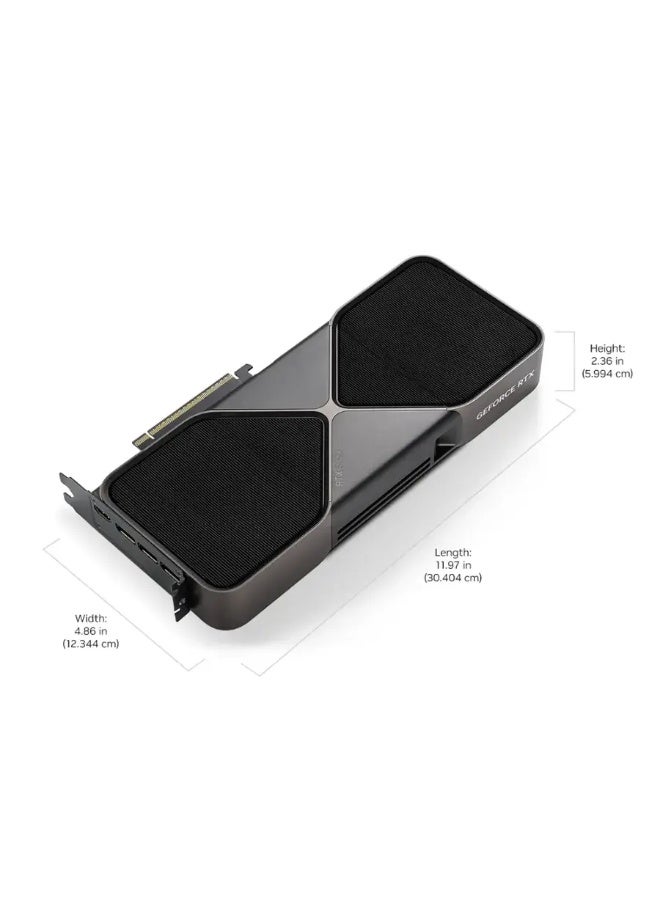 Nvidia GeForce RTX 5090 Founders Edition Dark Gun Metal  - Image 5