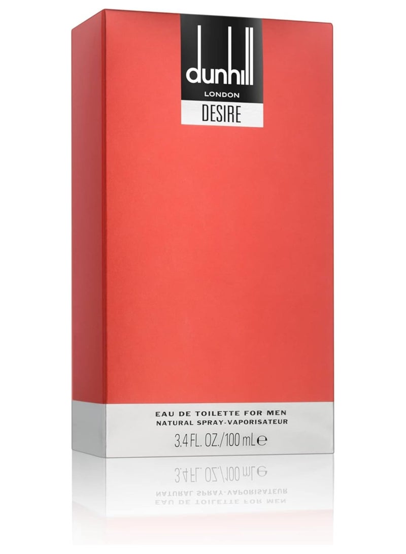 دانهيل Desire Red EDT 100ml - Image 3