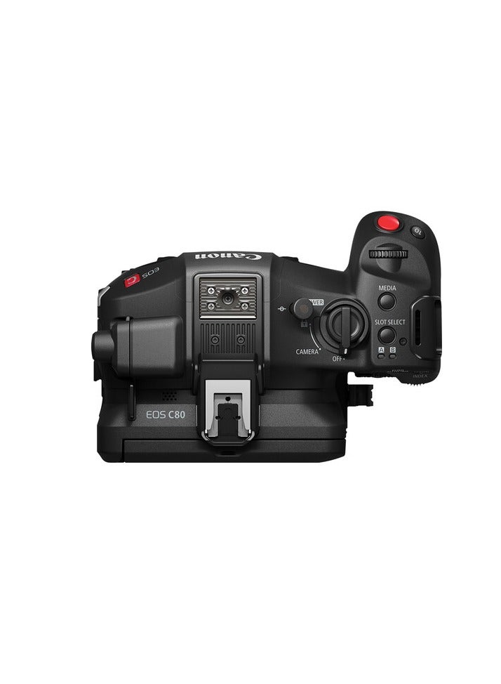 Canon EOS C80 6K Full-Frame Cinema Camera with RF Mount | Professional Mirrorless Video Camera for Filmmakers & Content Creators - Image 4