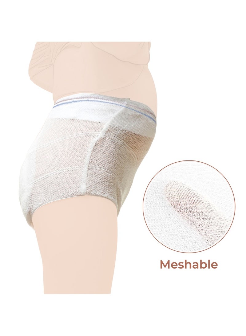 صنفينو ملابس داخلية شبكية بعد الولادة (قطعتان) - حجم S - Image 5