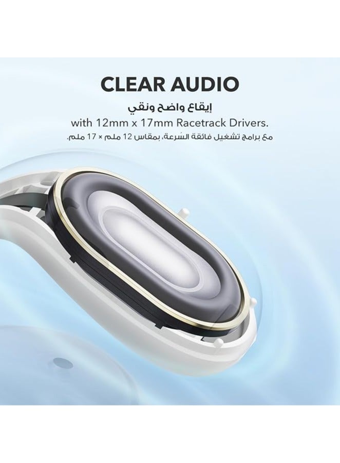 Soundcore C30i by Anker, Open-Ear Earbuds, Clip-On Headphones, Lightweight Comfort, Stable Fit, Firm-Shell Design, Attachable Ear Grips, Big Drivers for Clear Audio, 30H Play, IPX4 Water-Resistant White  - Image 5