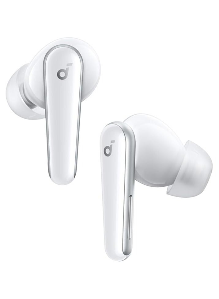 Soundcore Liberty 5 by Anker, Noise-Cancelling Wireless Earbuds, 2x Stronger Voice Reduction, Real-Time Adaptive Noise Cancellation, Fast Charging, Dolby Audio, 6-Mic AI Clear Calls, Long Battery Life White  - Image 1