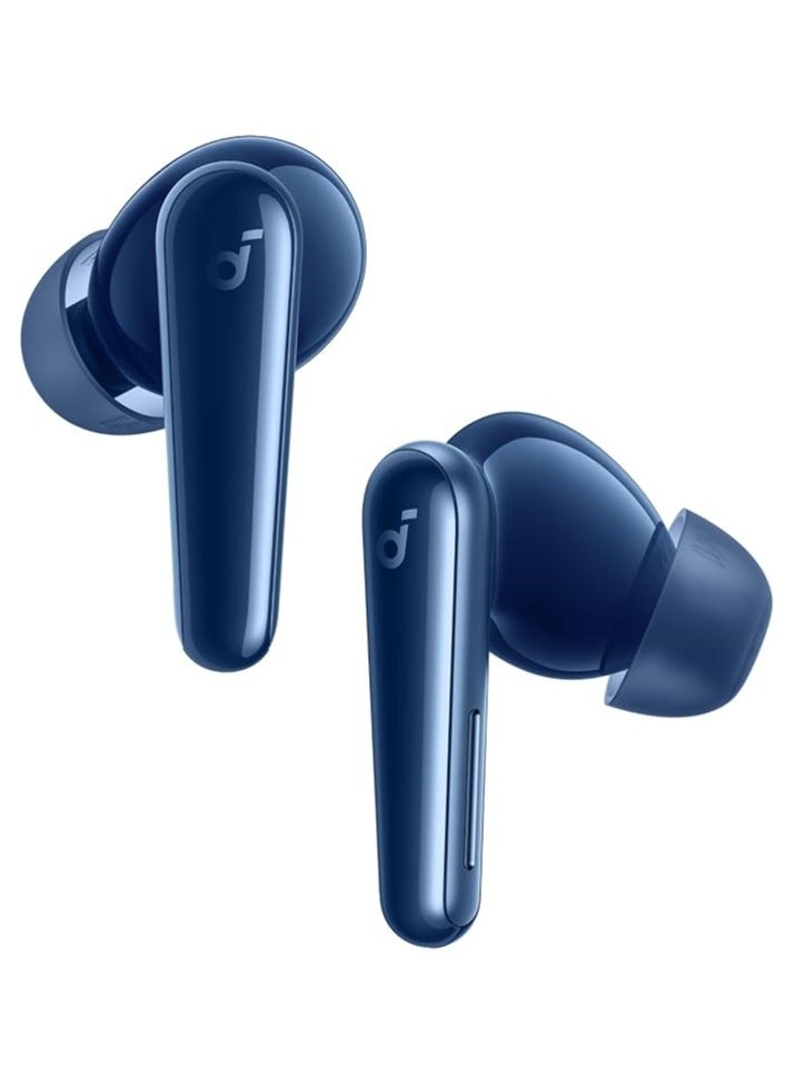 Soundcore Liberty 5 by Anker, Noise-Cancelling Wireless Earbuds, 2x Stronger Voice Reduction, Real-Time Adaptive Noise Cancellation, Fast Charging, Dolby Audio, 6-Mic AI Clear Calls, Long Battery Life Blue  - Image 1