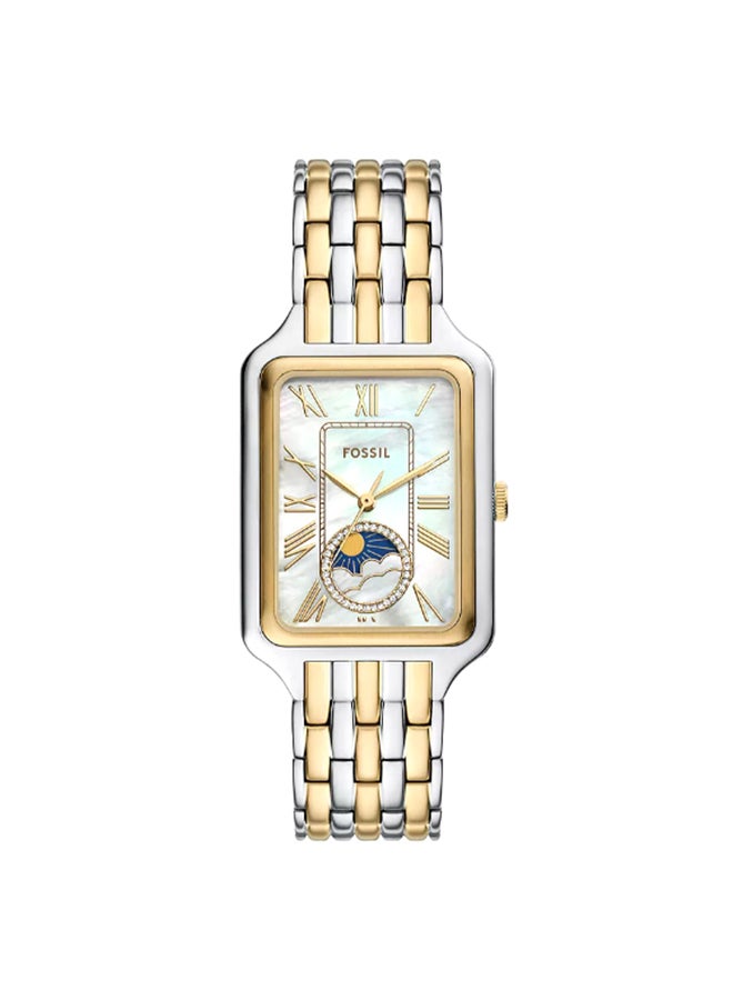 فوسيل Women's Raquel Sun Moon Multifunction Two-Tone Stainless Steel Watch  - Image 1