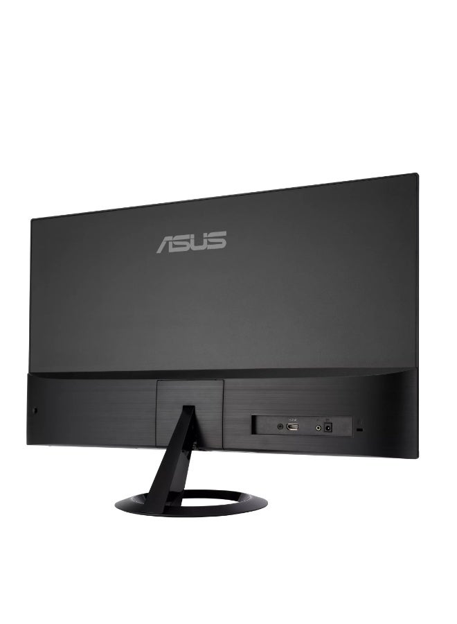 ASUS VZ27EHF 27" Full HD IPS Monitor, 1920x1080, 100Hz Refresh Rate, 1ms MPRT, Adaptive-Sync, Ultra-Slim Bezel, Flicker-Free & TÜV Low Blue Light Eye Care, HDMI, 3.5mm Audio Out, VESA Mount, GamePlus, Tilt Adjustable - 90LM07B0-B01470 Black  - Image 2