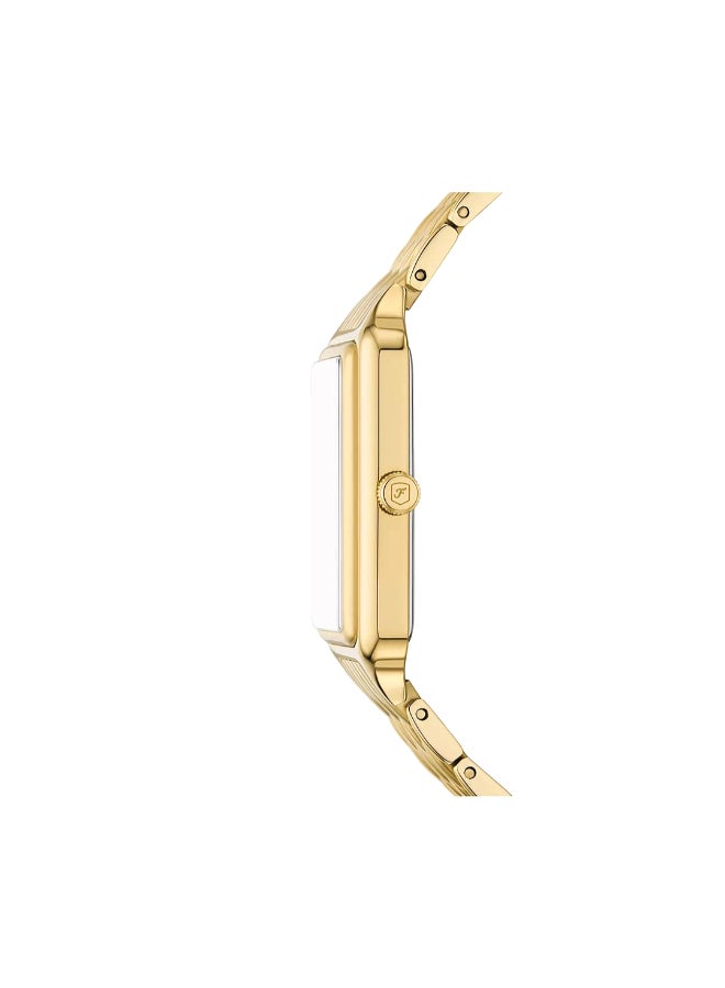 FOSSIL Women's Raquel Sun Moon Multifunction Gold-Tone Stainless Steel Watch  - Image 3