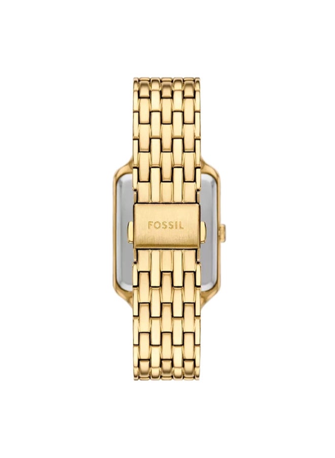 FOSSIL Women's Raquel Sun Moon Multifunction Gold-Tone Stainless Steel Watch  - Image 2