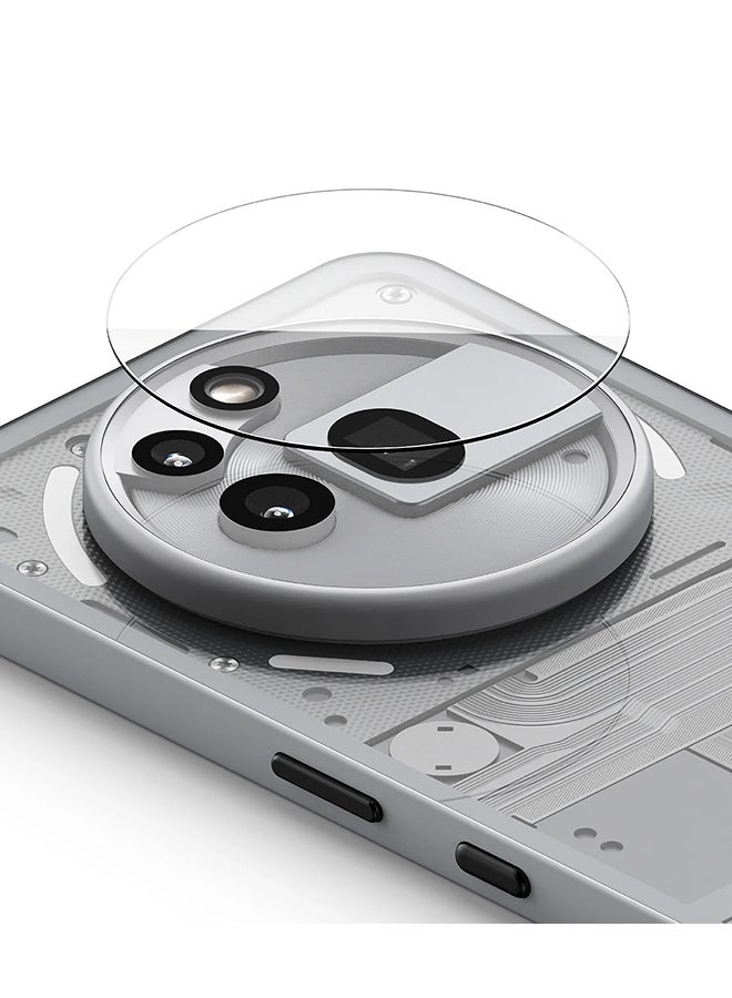 Ringke Glass Camera Protector For Nothing Phone (3a) Pro Hard Tempered Glass Camera Lens Protector, Full-Cover Camera Protector - 2Pack - Image 1