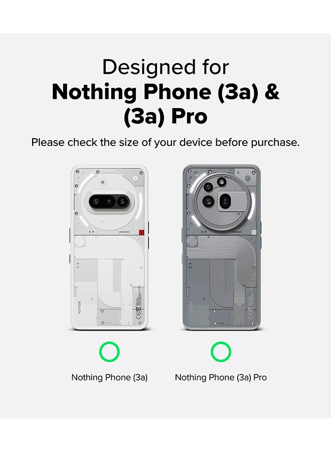 Ringke Tempered Glass Easy Slide For Nothing Phone (3a) / (3a) Pro Screen Protector, Case Friendly Shatterproof Premium 9H Hardness, Anti-Scratch - 2 Pack - Image 2