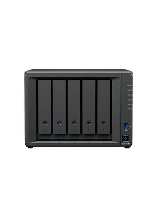 DiskStation DS1525+ Diskless 5-Bay NAS – AMD Ryzen V1500B Quad-Core 2.2GHz, 8GB DDR4 ECC RAM (Up to 32GB), Dual M.2 NVMe Cache Slots, 2 x 2.5GbE, PCIe Slot for 10GbE, Supports Up to 300TB with Expansion, AES-NI Encryption, RAID, Cloud Sync, Backup & Surveillance, DSM OS – Ideal for Home Office & Small Business black - pnsku/N70185166V/45/_/1750081976/0f7d6647-8d72-4481-a514-047713c4ce10