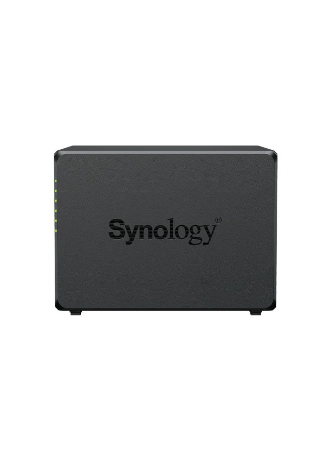 Synology DiskStation DS1525+ Diskless 5-Bay NAS – AMD Ryzen V1500B Quad-Core 2.2GHz, 8GB DDR4 ECC RAM (Up to 32GB), Dual M.2 NVMe Cache Slots, 2 x 2.5GbE, PCIe Slot for 10GbE, Supports Up to 300TB with Expansion, AES-NI Encryption, RAID, Cloud Sync, Backup & Surveillance, DSM OS – Ideal for Home Office & Small Business black  - Image 3