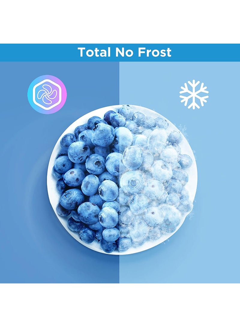 791L Gross & 569L Net Side By Side Smart Refrigerator With Color Display, Frost Free, Wi-Fi Connectivity, Voice Assistant, Multi-Air Flow, Inverter Quattro MDRS791MIE46AE Silver