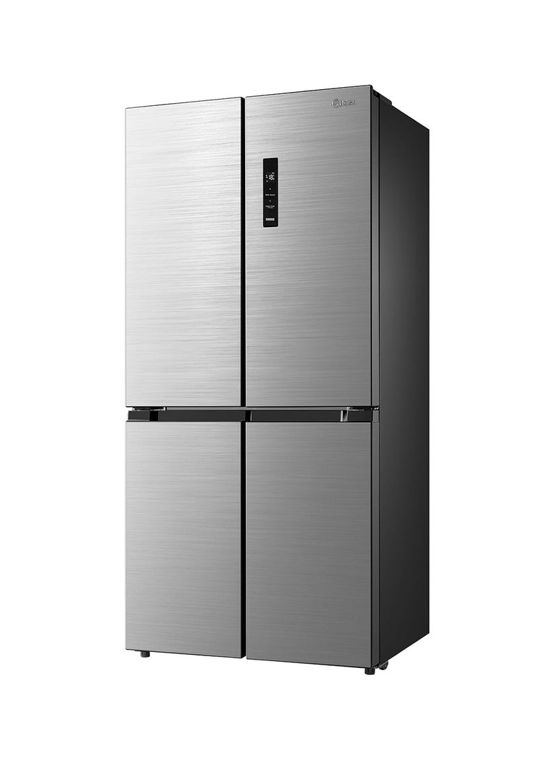 632L Gross & 474L Net Capacity 4 Door Premium Refrigerator, French Door With MSmart Connect (Wi-Fi), Smart Sensor, Vario Box (3 Temp), Inverter Quattro, Multi-Temperature MDRF632FIG46AED Silver
