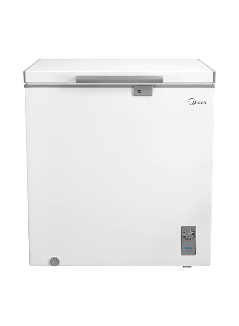 Midea 345L Gross & 249L Net Capacity Single Door Chest Freezer, Low Frost, High Energy Efficiency Cooling System, Adjustable Temperature, Silent Operation Ideal for Home & Restaurants 345 L 220 W MDRC345FZE01AE White  - Image 1