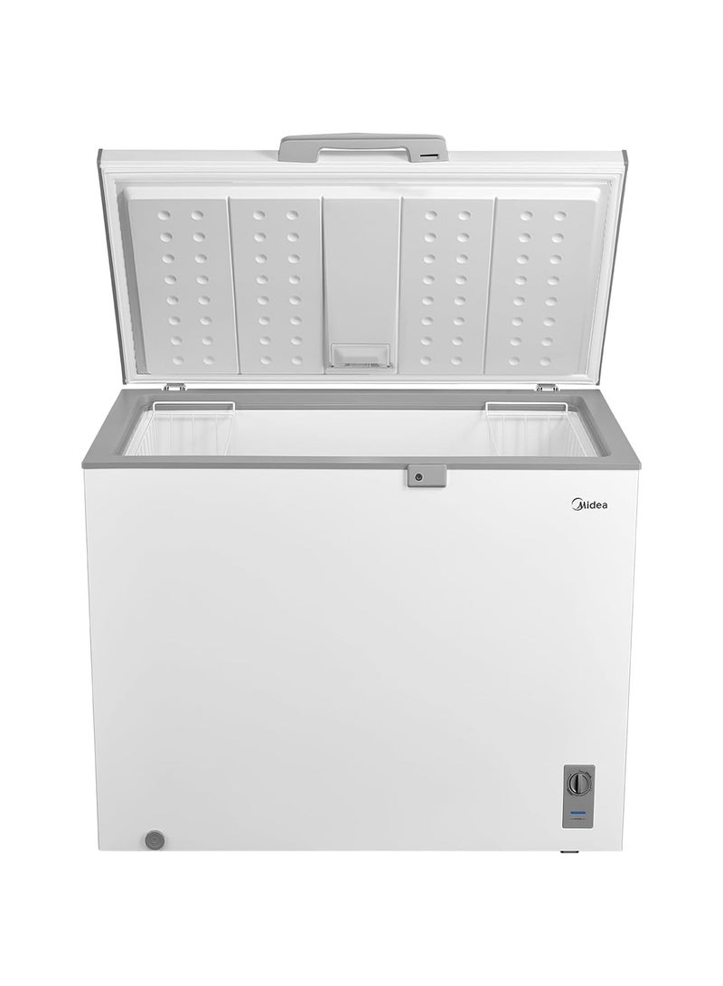 Midea 345L Gross & 249L Net Capacity Single Door Chest Freezer, Low Frost, High Energy Efficiency Cooling System, Adjustable Temperature, Silent Operation Ideal for Home & Restaurants 345 L 220 W MDRC345FZE01AE White  - Image 2