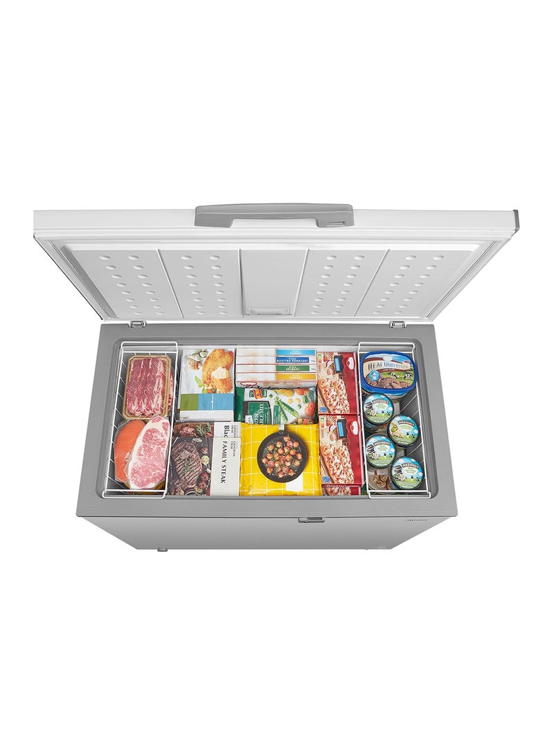 Midea 345L Gross & 249L Net Capacity Single Door Chest Freezer, Low Frost, High Energy Efficiency Cooling System, Adjustable Temperature, Silent Operation Ideal for Home & Restaurants 345 L 220 W MDRC345FZE01AE White  - Image 4