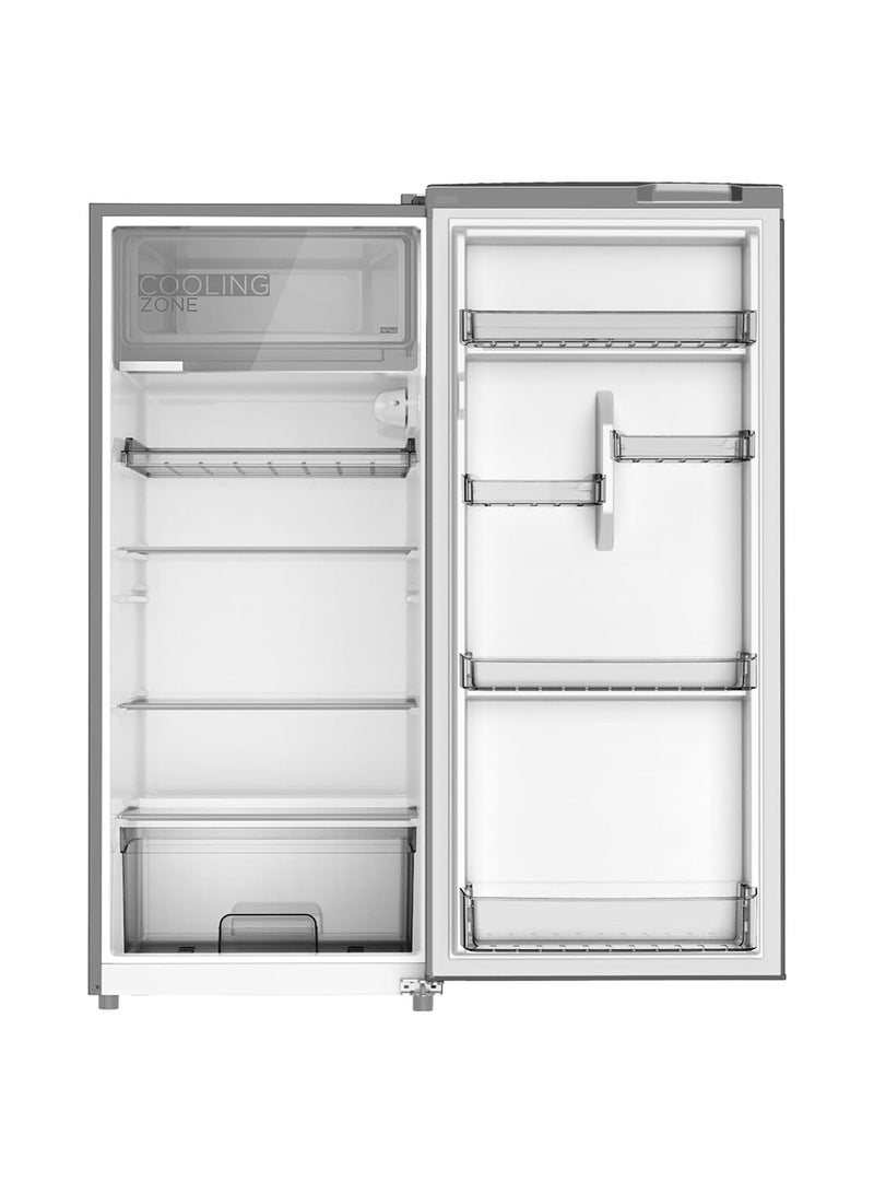 Midea 268L Gross & 190L Net Capacity Single Door Refrigerator, Semi Auto Defrosting, Tempered Glass, Full Insulation Body, Inverter Quattro, Best Compact Small Fridge MDRD268FEE50AE Silver  - Image 2