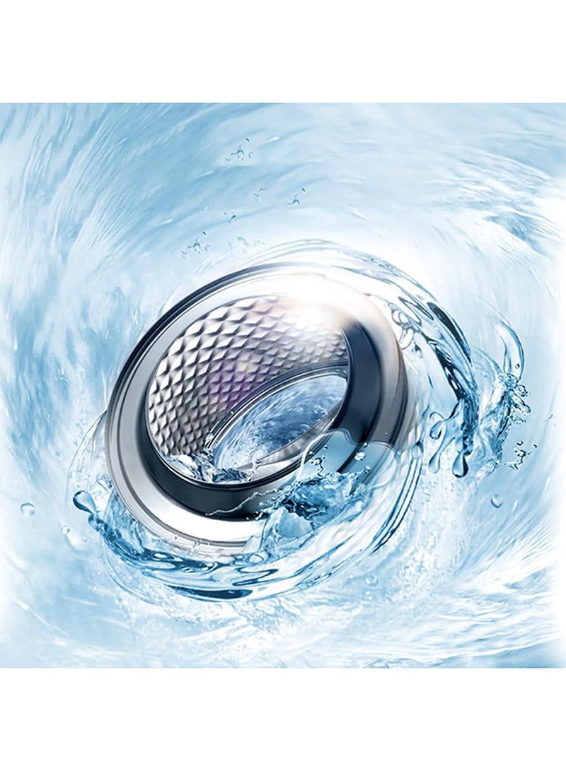 Midea 8/6 KG Smart Washer Dryer with BLDC Inverter Motor, 1400 RPM, Fully Automatic Front Load Washing & Drying Combo Wi-Fi Machine, 14 Programs-Extra Rinse/Quick 15 8 kg MF200D80WBT-GCC Titanium  - Image 5