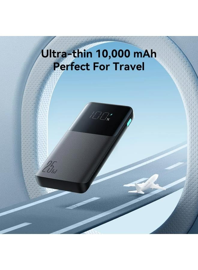10000 mAh JR-PBF20 25W digital fast charge mobile powerbank 10000mAh black