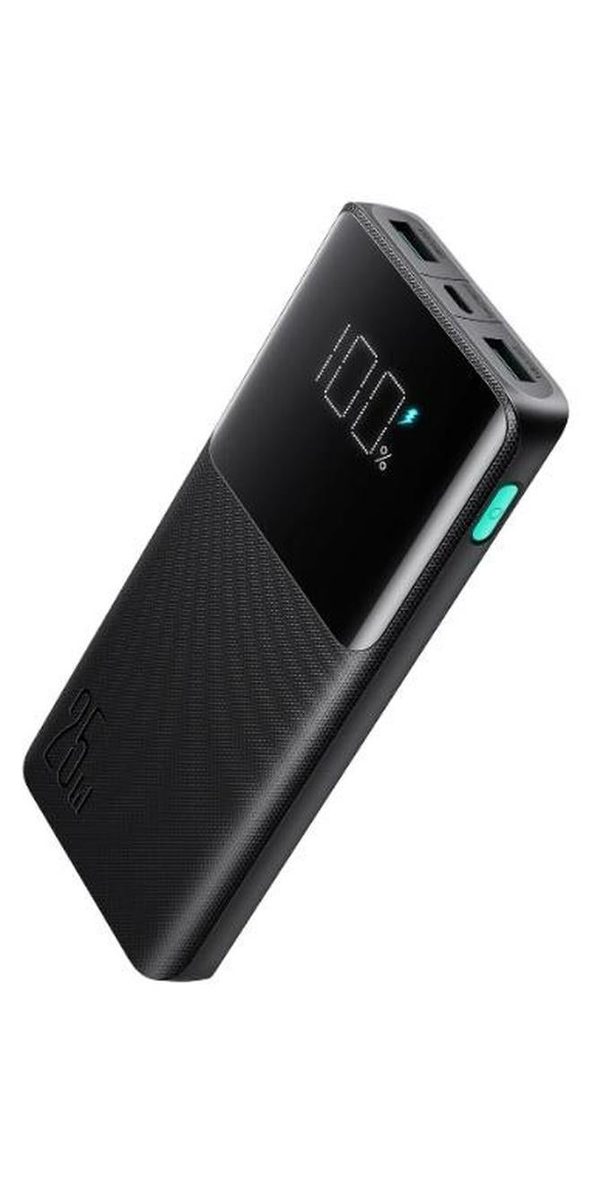 JOYROOM 10000 mAh JR-PBF20 25W digital fast charge mobile powerbank 10000mAh black - Image 1