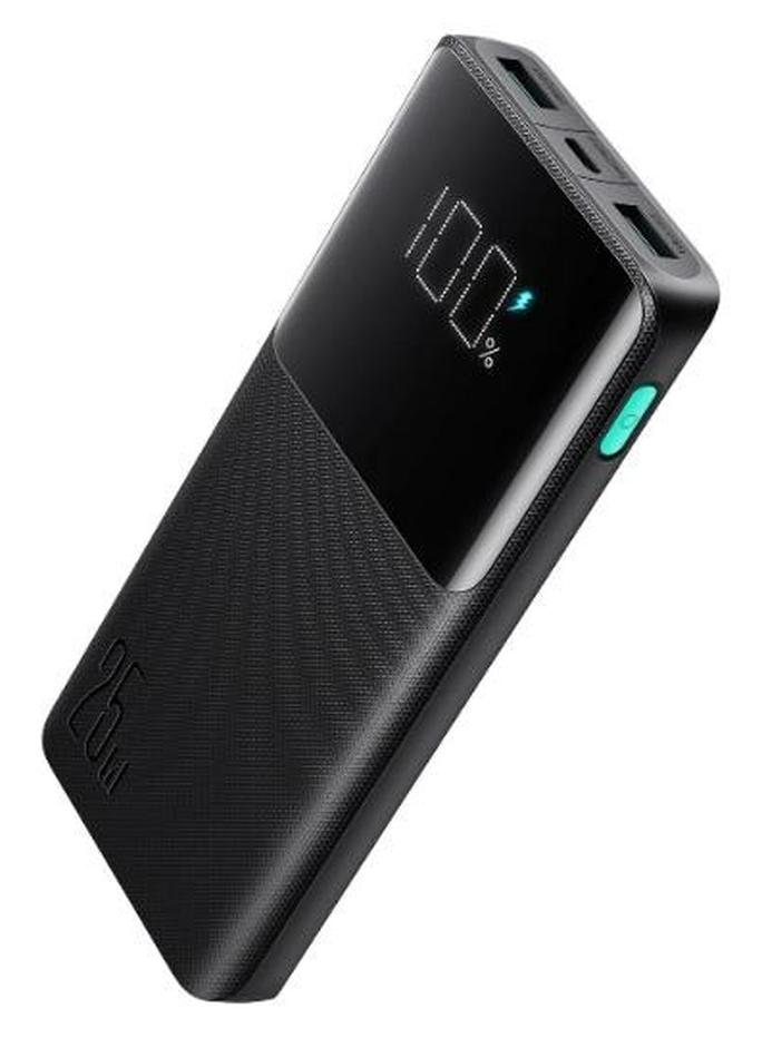 JOYROOM JR-PBF20 25W digital fast charge mobile powerbank 10000mAh black - Image 1