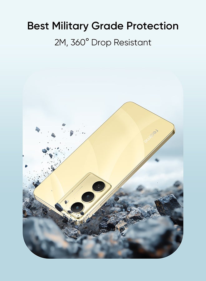 C75 5G Dual SIM 8GB RAM 256GB Lightning Gold - Middle East Version
