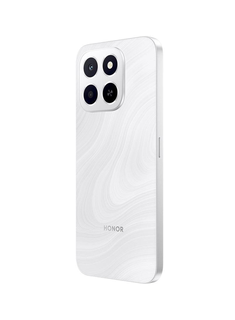 Honor X6c Dual SIM 4G Moonlight White 6GB RAM 256GB - Middle East Version  - Image 5