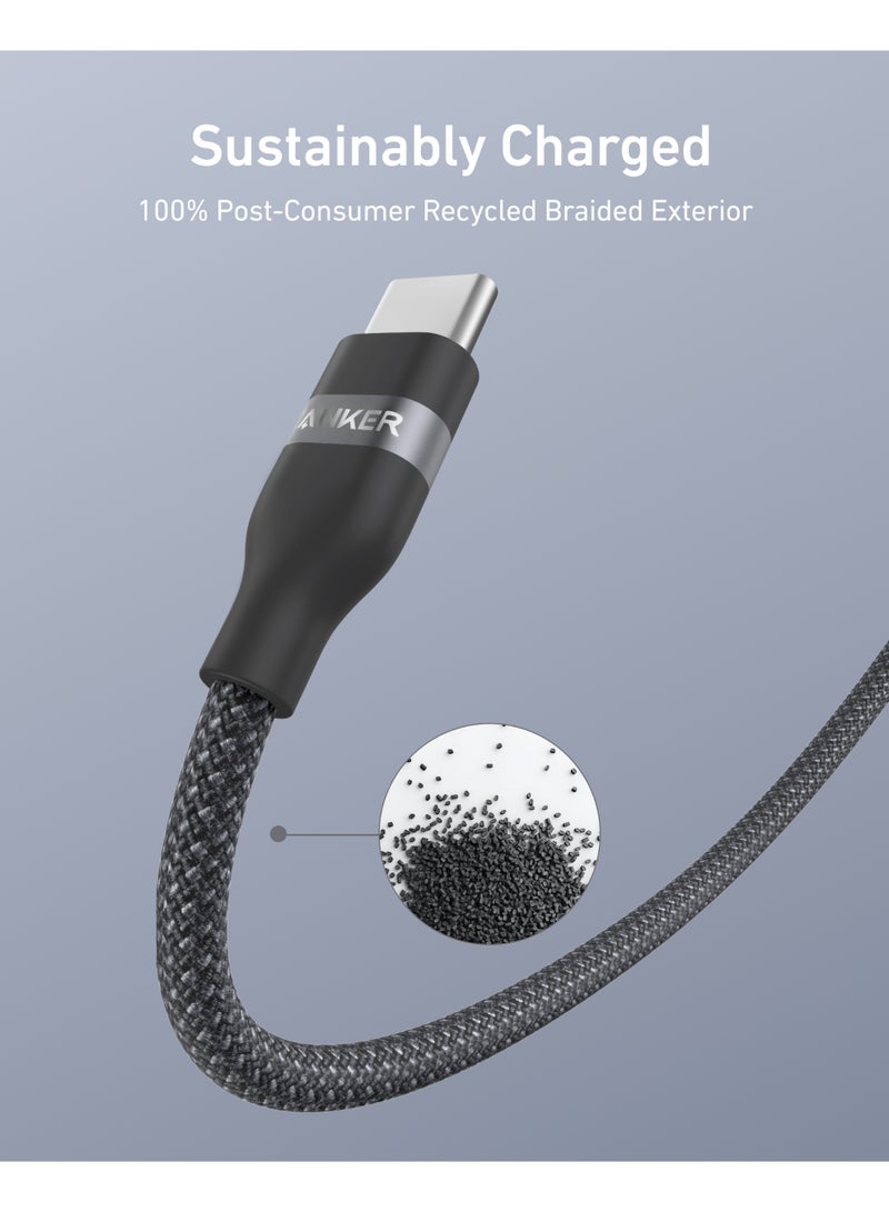 Anker Car Carplay USB to USB C Cable, USB A to USB C Charger Cord for iPhone 15/16/16 Pro Max/Plus and More (USB 2.0, 6FT) - Black  - Image 4