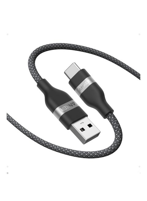 Car Carplay USB to USB C Cable, USB A to USB C Charger Cord for iPhone 15/16/16 Pro Max/Plus and More (USB 2.0, 6FT) - Black