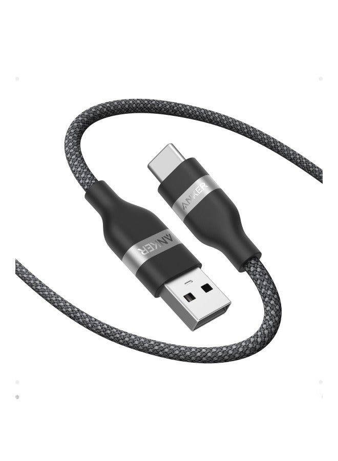 Anker Car Carplay USB to USB C Cable, USB A to USB C Charger Cord for iPhone 15/16/16 Pro Max/Plus and More (USB 2.0, 6FT) - Black  - Image 1