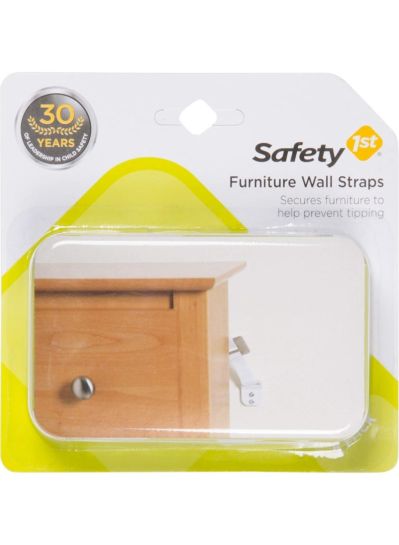 Safety 1st Furniture Wall Straps 2 Count - Image 5