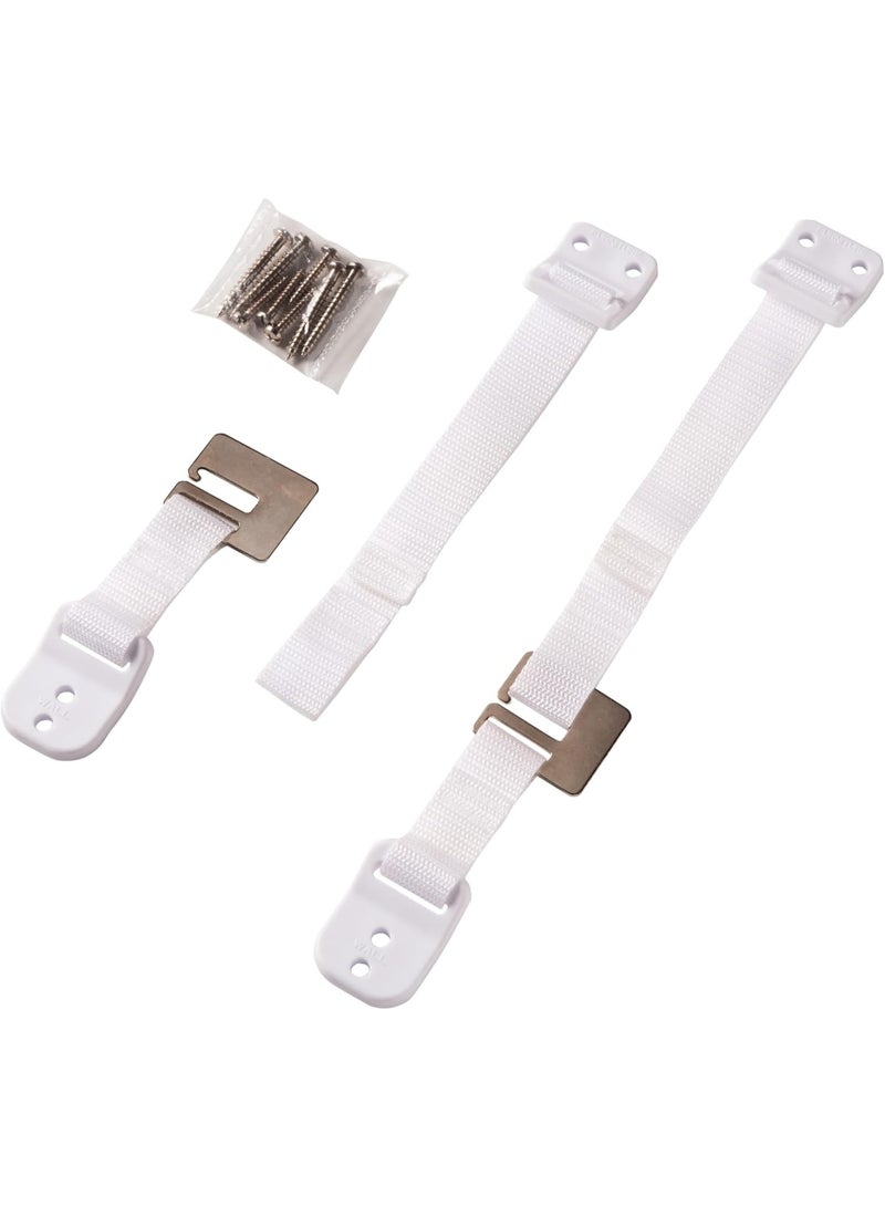Safety 1st Furniture Wall Straps 2 Count - Image 3