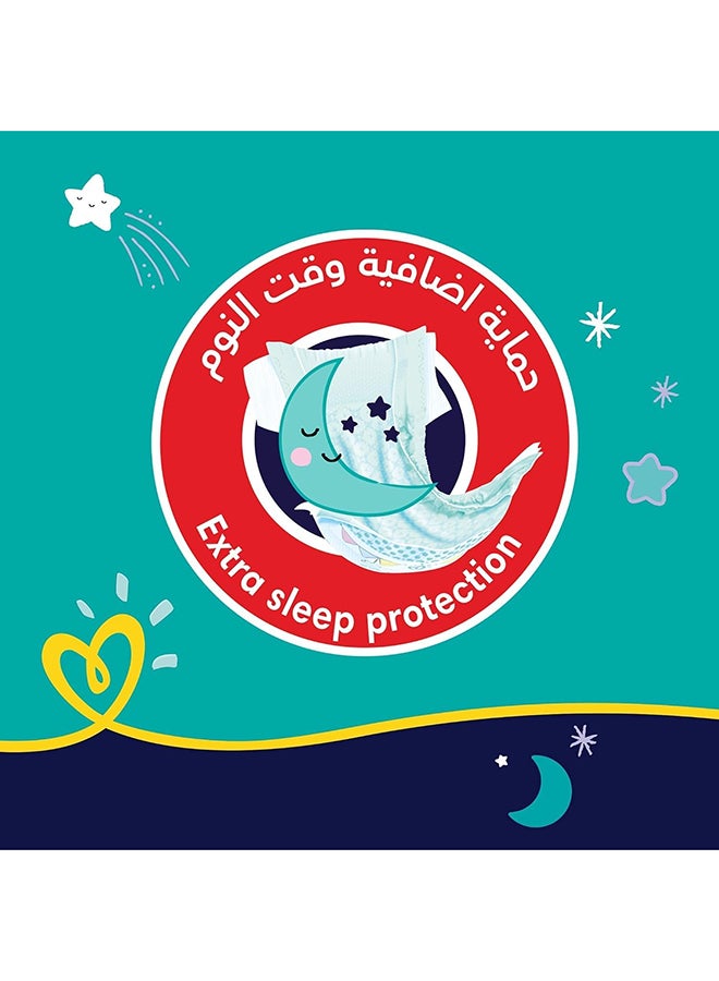 Pampers Baby-Dry Night Pants Diapers Additional Absorption Layer For Overnight Leakage Protection Size 6 16+kg 80 Diaper Count  - Image 3