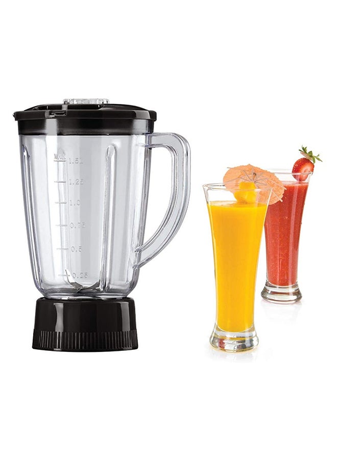 بلاك اند ديكر Renewed - 5 In 1 Food Processor With 33 Functions 400 W KR43-B5 Black - Image 3