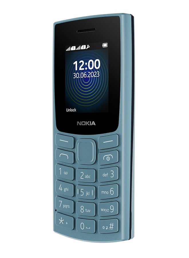 NOKIA Renewed - 110 Dual SIM 4G Keypad Phone - Aqua - Image 3