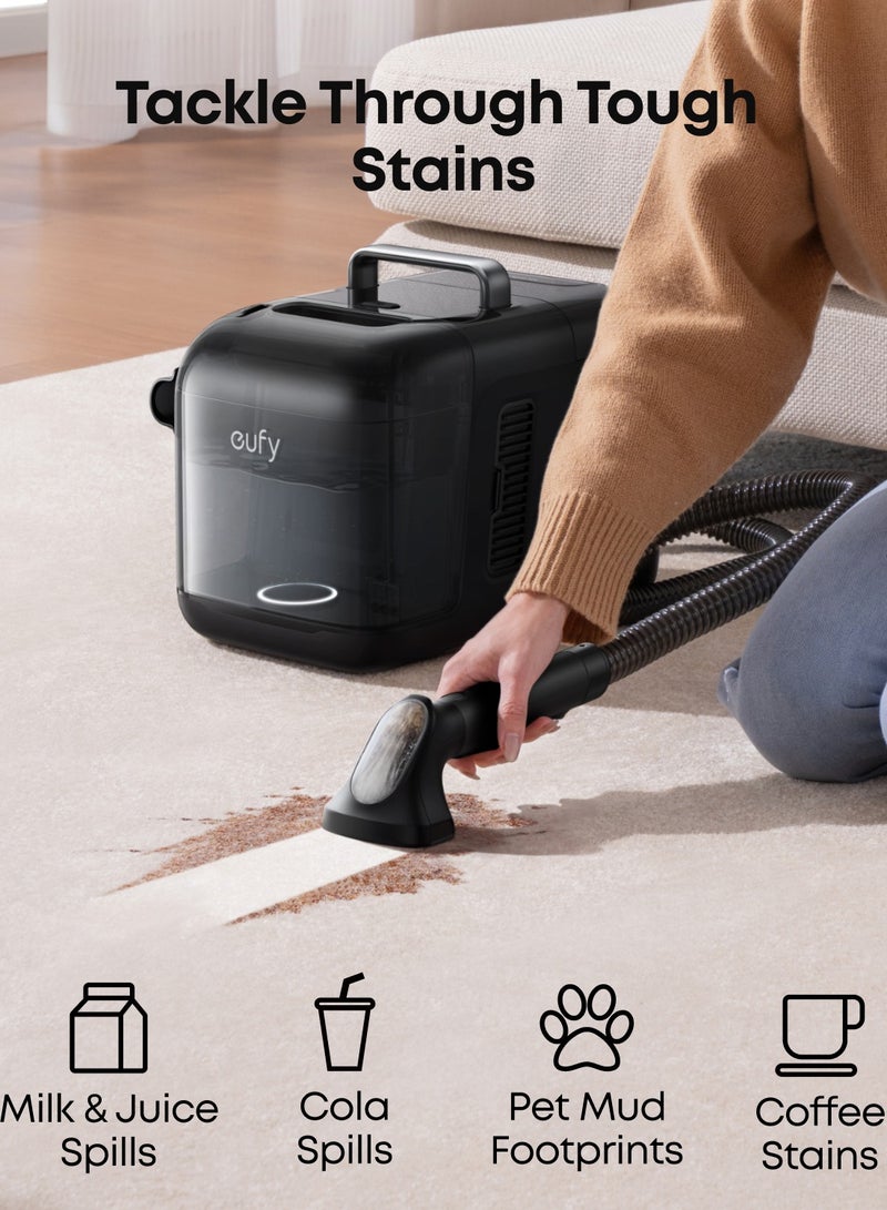 إيوفي روبوت مكنسة أوكمني E28، نظام هايدرو جيت™، منظف عميق محمول، شفط توربو، فرشاة ديو سبايرل™ لفك التشابك، ذراع كورن روفر™ - Image 3