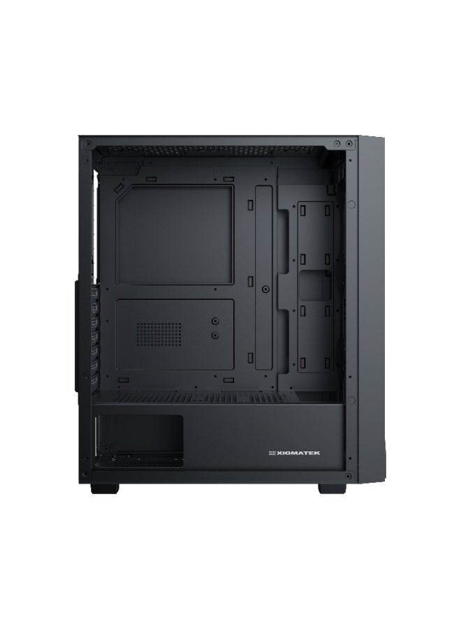 Xigmatek Blade Arctic ATX Gaming Case – Mid-Tower With ARGB Support & USB 3.0 Black  - Image 5