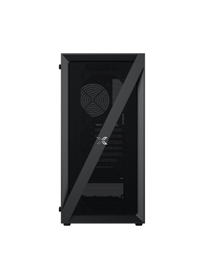 Xigmatek Blade Arctic ATX Gaming Case – Mid-Tower With ARGB Support & USB 3.0 Black  - Image 3