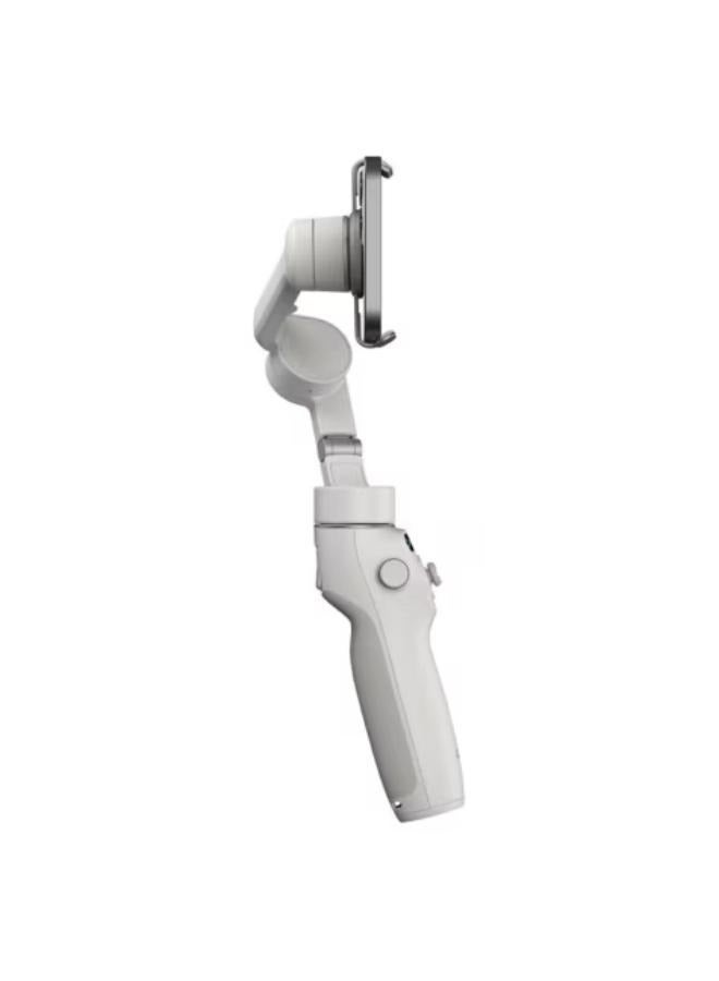 OSMO Mobile 6 Smartphone Gimbal Stabilizer, 3-Axis Phone Gimbal, Built-In Extension Rod, Android And iPhone Gimbal, Vlogging Stabilizer YouTube TikTok video Grey
